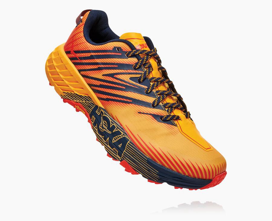 Hoka One One Spor Ayakkabı Erkek Turuncu - Speedgoat 4 - BQ0347861